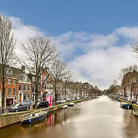 Spiegelgracht With Canal View Gasthof Amsterdam